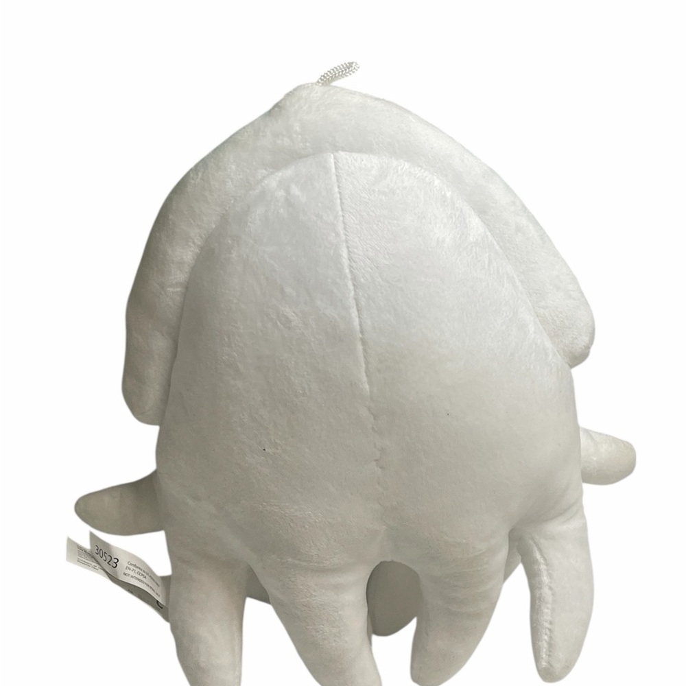 Club Mocchi Mocchi Nintendo Super Mario Mega Blooper Plush Stuffed Toy White 10” - Picture 2 of 10